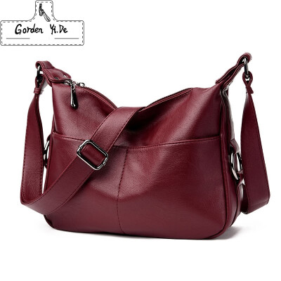 

New Female Messenger Bags Feminina Bolsa Leather Luxury Handbags Women Bags Designer 2019 Sac a Main Ladies Shoulder Bag GX0102