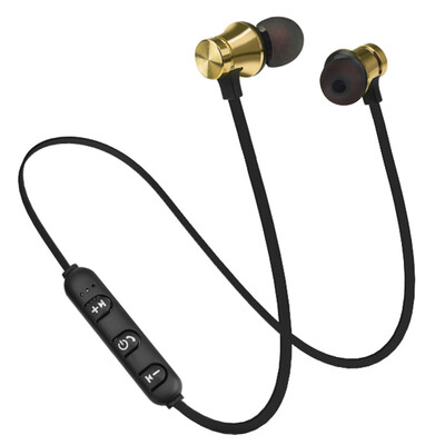 

XT-11 Bluetooth 41 Wireless In-ear Headphones Outdoor Sport Headsets Music Earphone Magnetic Suction Built-in Microphone Line Con