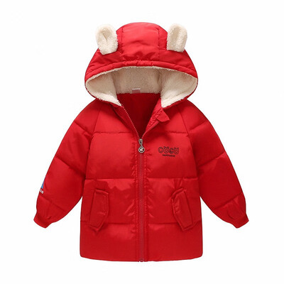 

Winter Jacket For Boys Girls Childrens Down Jacket Hooded Coats&Parkas Thick Children Overcoat Kid Clothes Baby Boy Clothes
