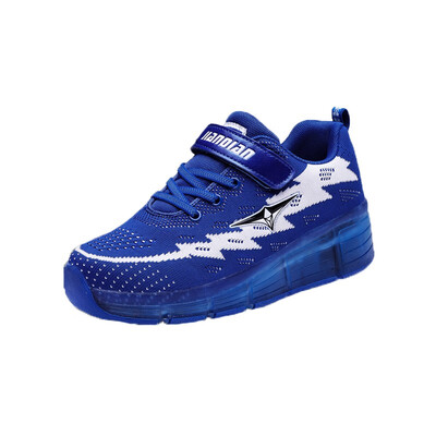 

Children Roller Skate Casual Shoes USB Charging Boys Girl Automatic Jazzy LED Lighted Flashing Kids Glowing Sneakers With Wheels