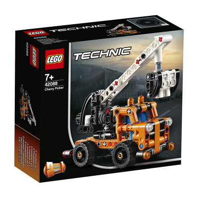 

LEGO building block mechanic group Technic truck mounted crane 7 years old 42088 childrens toys boys&girls birthday gift in January