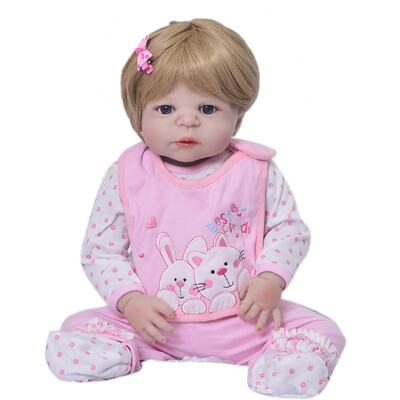 

23 57cm Lifelike Baby Alive Doll Full Silicone Vinyl Newborn Boy Realistic Reborn Doll Cosplay Uniform Babies Toy For Kid Gift
