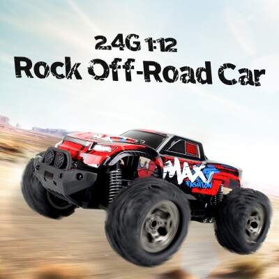 

KYAMRC 1212B 24G 112 RC Off-Road Car Cross-country Vehicle RC Toy Gift for Kids Outdoor Play