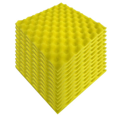 

Recording Studio Soundproof Wedge Foam Video Room Sound Noise Insulation Sponge Wall Deadening