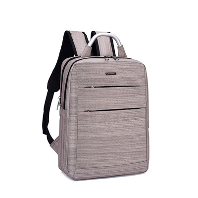

Practical Business Leisure Computer Oxford Fabric PU Backpack Male Female USB Charging Travel Schoolbag Bag