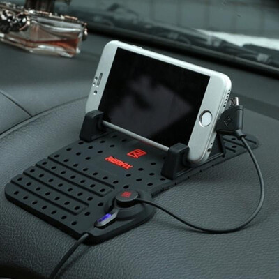 

Charger mobile phone multifunctional silicone non-slip car general support holder