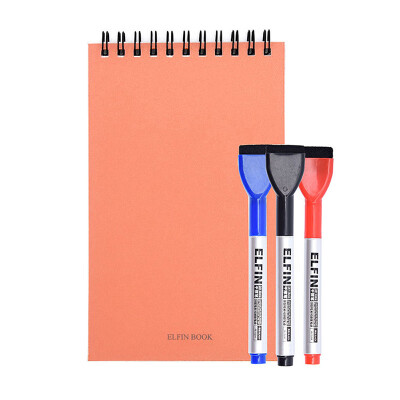 

Elfinbook X Erasable Reusable Smart Elfin book Memo Pad Notebook Cloud Erase Notepad With 3 pens