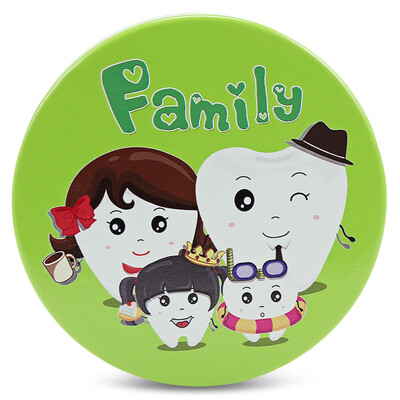 

Cute Printed Baby Teeth Storage Case Deciduous Souvenir Container Box