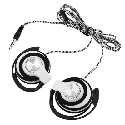 

35mm Wired Gaming Headset On-Ear Sports Headphones Ear-hook Music Earphones for Smartphones Tablet Laptop Desktop PC