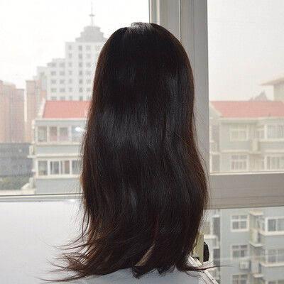 

Brazilian real people wear a Straight wig made entirely of lace
