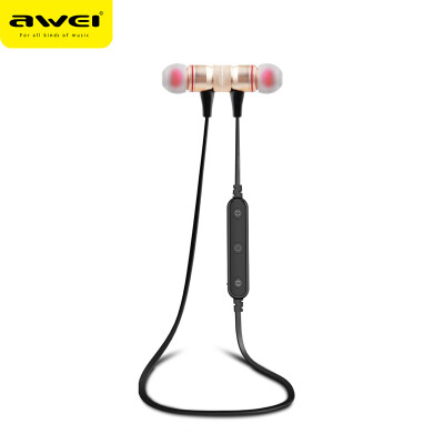 

AWEI B922BL Magnetic design Wireless Earphones Sports Bluetooth headset Active noise reduction Earphones With microphone stereo