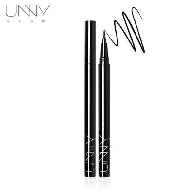 

Youyi unny club slim eyeliner pen A01 black very fine cut-free waterproof anti-mite lasting not blooming beginners apply