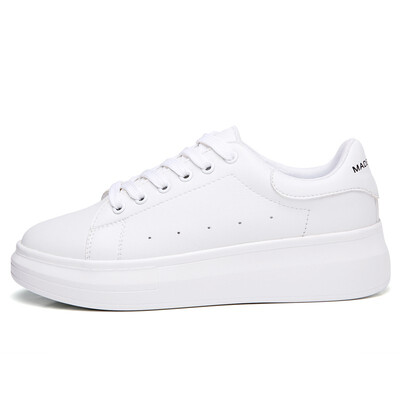 

2018 Spring New Designer Wedges White Shoes Female Platform Sneakers Women Tenis Feminino Casual Female Shoes Woman