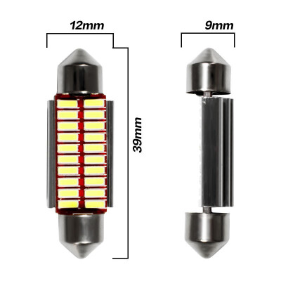 

1pcs 31mm 36mm 39mm C5W 4014 LED CANBUS NO ERROR Car Festoon Dome Interior LED Lights Lamp Auto Map Roof Reading Bulbs