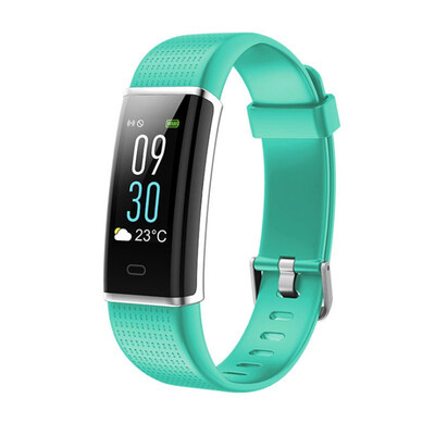 

Kobwa ID130C Smart Bracelet Wristband Heart Rate Monitor Multiple Sports Fitness Mode Remote Camera Pedometer Weather Forecast