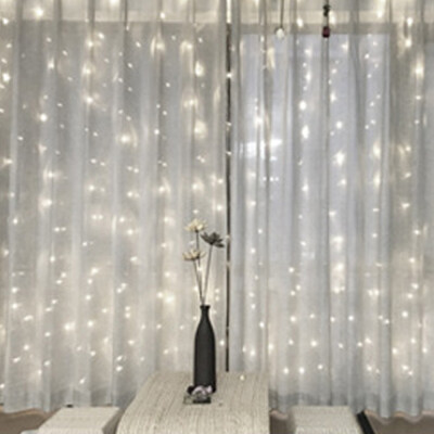 

Linkable LED Window Curtain Lights Fairy Party Home Indoor Decoration Lamp Christmas Wedding Bar Holiday Charging