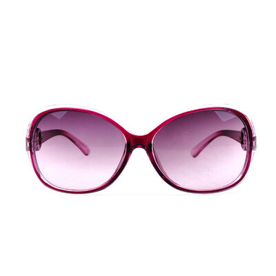 

Dark Brown Copper Film-rimmed Europe&American New Women Fashion Sunglasses Jade Texture Gradient Sun Glasses