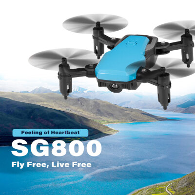 

SG800 Mini 24G Foldable RC Drone Altitude Hold One Key Return Headless Mode RC Quadcopter for Training Christmas Gift