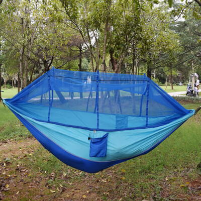 

Portable Single-person Mosquito Net Hammock Hanging Bed for Travel Camping