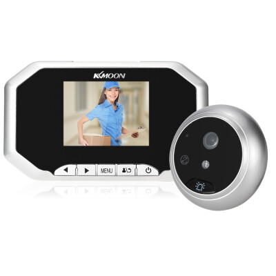 

KKmoon 3" LCD 720P Digital Peephole Viewer 160° Door Eye Doorbell HD IR Camera Night Vision Photo TakingVideo Recording for Hom