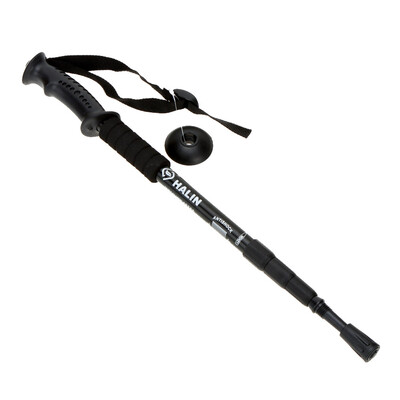 

6061 Aluminum Alloy Adjustable Telescopic Hiking Walking Stick Trekking Pole Alpenstock 4 Section Anti-shock Anti-skid Ultra-light