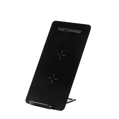 

Qi Standard Wireless Charger Fast Charge Charging Pad Stand Safety Protection Built-in Dual Coils for Samsung Galaxy S8S8Note 5