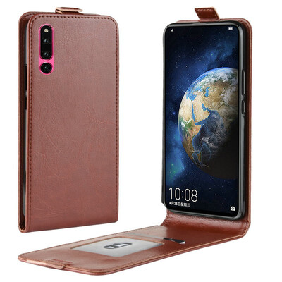

WIERSS Flip Leather Case for Huawei Honor Magic 2 Magic2 TNY-AL00 TNY-TL00 Retro Wallet Case Leather Cover Cases Fundas