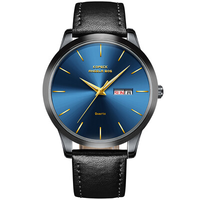 

Angela Bos 8019G Watch Men Quartz Movement Wrist Watch Waterproof Calendar Luminous Watch for Men