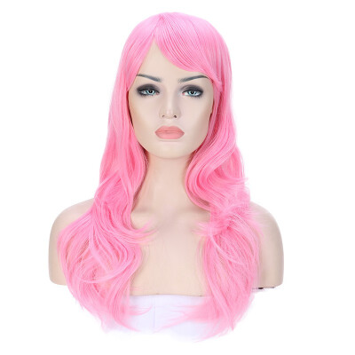 

23 Inch Synthetic Long Wavy Full Hair Wigs Cosplay Costume Party Heat-Resistant Wigs For Women Men