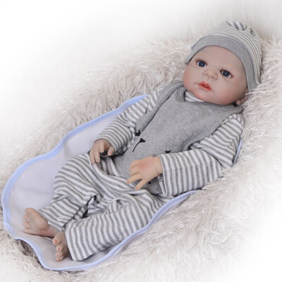 

So Cool Ethnic Reborn Dolls 23 Realistic Cute Girl Newborn Babies White Skin Lifelike 57 cm Reborn Baby Doll Toys Girl Gifts