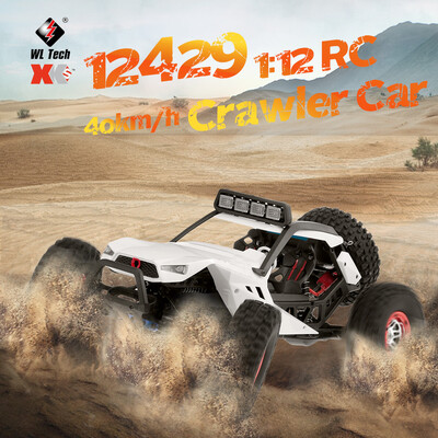 

WLtoys XK 12429 112 RC Car Crawler 40kmh 4WD 24G Electric Car with Head Lights RC Off-Road Car Gift for Kids Adults