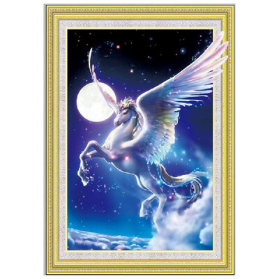 

DIY 5D Diamond Painting Embroidery Cross Stitch Horse Animal Home Decor Rhinestone Mosaic Needlework NO6 Specifications 3040