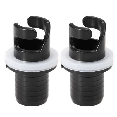 

2Pcs Inflatable Boat Kayak Air Valve Adapter Inflation Air Foot Pump Hose Adapter Valve Connector