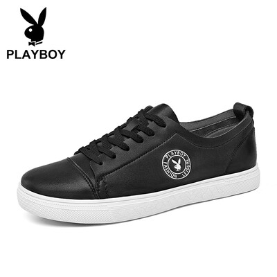 

Playboy PLAYBOY Korean version of the wild fashion casual shoes mens comfortable wear DS81068 black 41