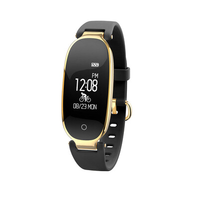 

Woman Smart Wristband 096" Touch Screen BT 40 Sleep Heart Rate Monitor Pedometer Smart Brecelet Fitness Tracker for Android 4