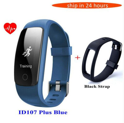 

GPS Smart Band ID107 Plus ID107 HR Fitness Bluetooth Bracelet Activity Sports Tracker Wristband with Heart Rate Tracker