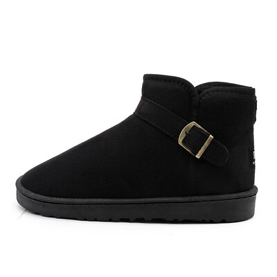 

Women Boots Down Bootie Winter Ankle Boot Waterproof House Shoes Indoor Outdoor Fluff Lined Warm Slip On Flats