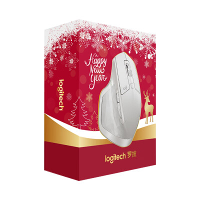 

Logitech MX Master 2S Wireless Mouse Matte White New Year Limited Edition Gift Box Gifts