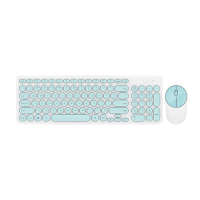 

FD IK6630 Ultra Slim 24G Wireless Keyboard Mouse Set Gaming Keyboard Mouse Combo kit for Desktop Laptop PC Computer with Silent C