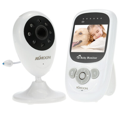 

KKmoon® 24in 24GHz Wireless Baby Monitor Camera support Auto Pair Plug&Play 2-way Talk IR Night View Temperature Flashligh