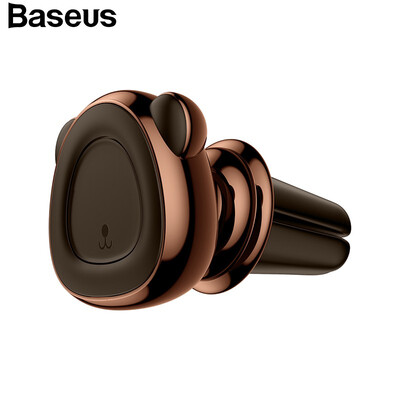 

Baseus Mini Car Phone Holder Air output style Magnetic phone holde for iphoneXS XR X 8 7 Samsung S9 Note8 Xiaomi Huawei
