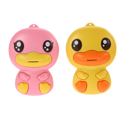 

Handheld Walkie-talkie For kids 2 Pack Wireless Interphone Two Way Radio 100 Meters Range YellowPink Duck
