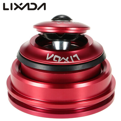 

Lixada Bicycle Headset Road Bike CNC Tapered Headset Sealed Cartridge Bearings 1-18