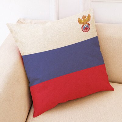 

UpperX 2018 Russia FIFA World Cup Home Decor Cushion Cover Soccer Pillow Covers