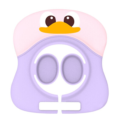 

Baby Jinshui infant shampoo cap shower cap waterproof ear protection children shampoo cap baby shower shampoo artifact adjustable pink duck baby products