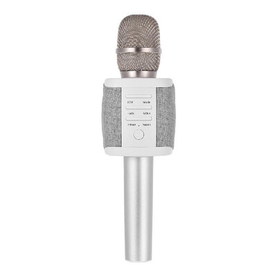 

Wireless BT Karaoke Microphone Portable Handheld Mic Player with Buil-in Speaker Gift Home Party Karaoke Machine for All Smartphon
