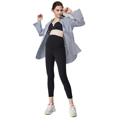 

October Mommy octmami maternity pants spring&autumn tide mother out of stomach lift leggings black L code 16598C