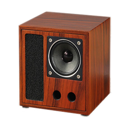 

Qinpu V-5 V5 tabletop speaker loudspeakers wood finish pair