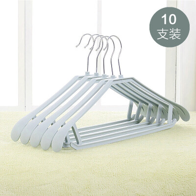 

Dream Court Hanger Thicken Wide Shoulder No Clothes Dryer Hook Dryer Light Blue 10 Pack 1153