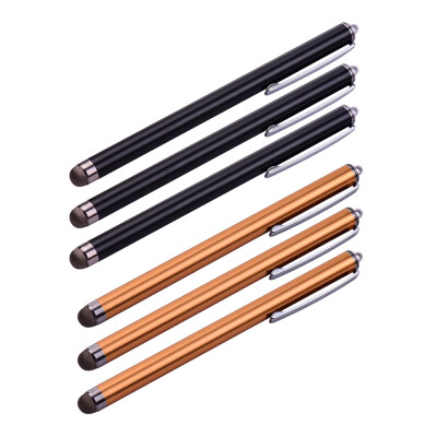 

135cm 53in Universal Capacitive Stylus Pens for TouchScreens Cellphone Tablet with Fiber Tips Bundle of 6pcs 6Silver